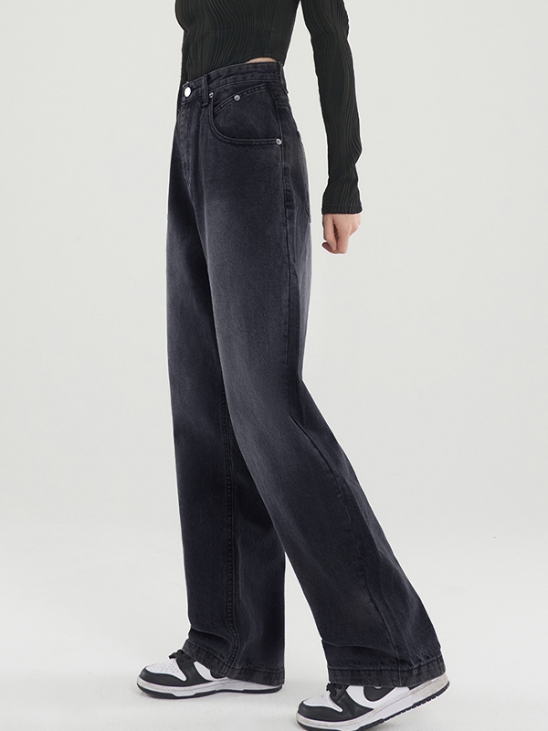 Dunkel verwaschene Vintage Baggy Boyfriendjeans-1