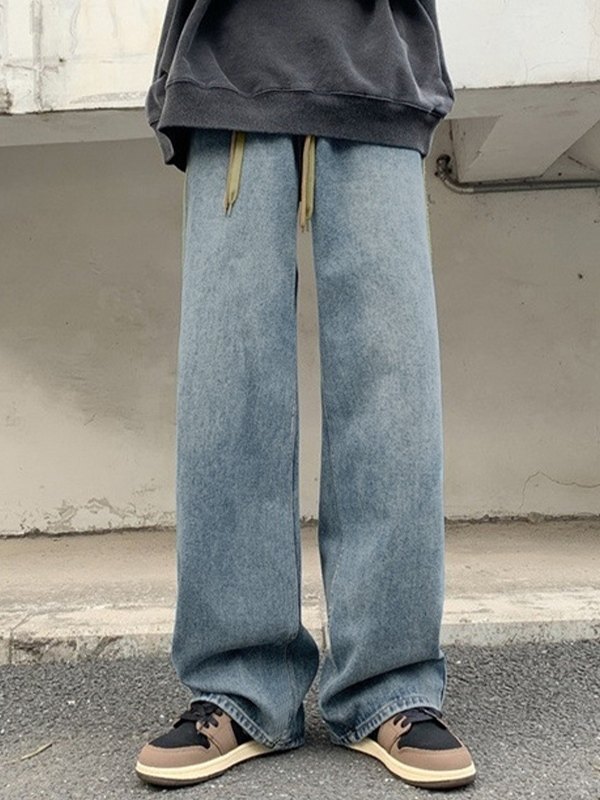 Lose Jeans mit Seitenstreifen für Herren-3