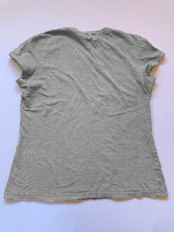 Vintage Wings Cross handbedrucktes T-Shirt-1